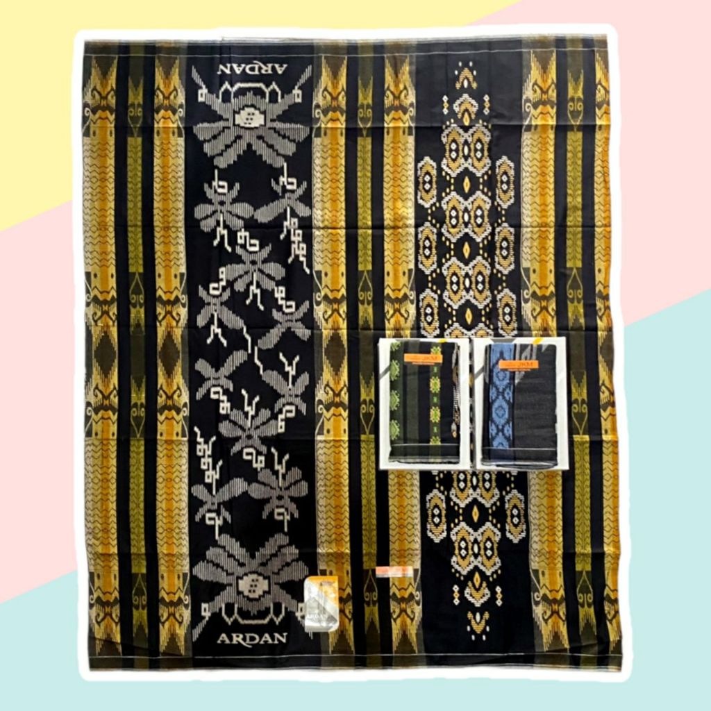 Sarung Ardan Jaquard Kembang / Sarung Ardan JKM / Sarung Ardan Star Silver / Ardan By Ketjubung / Ar