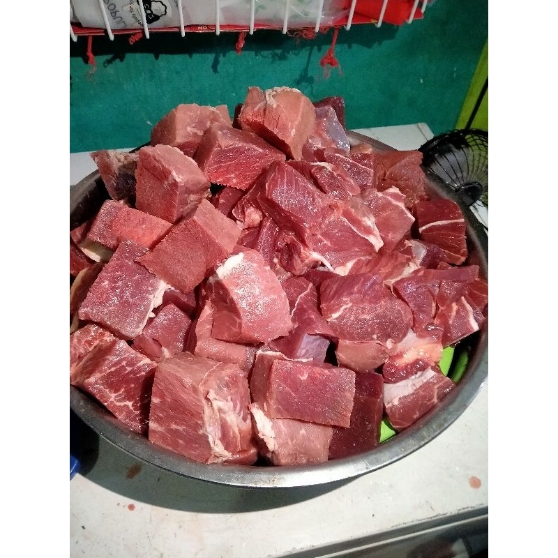 

daging rendang super potong 1 kg