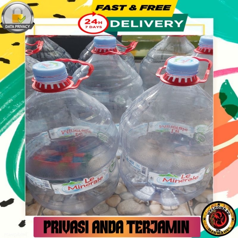 

Galon Kosong Le Minerale isi 15 L - Kondisi Mulus dan Bersih