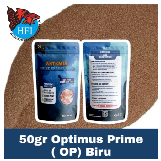 Artemia Optimus Prime Net 50 Gram/Alternatif Supreme Plus