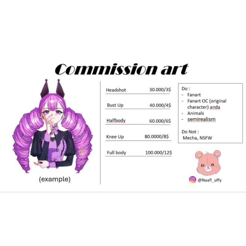 Jasa Gambar Ilustrasi Style Anime | Fanart | Commission Art | Komisi gambar