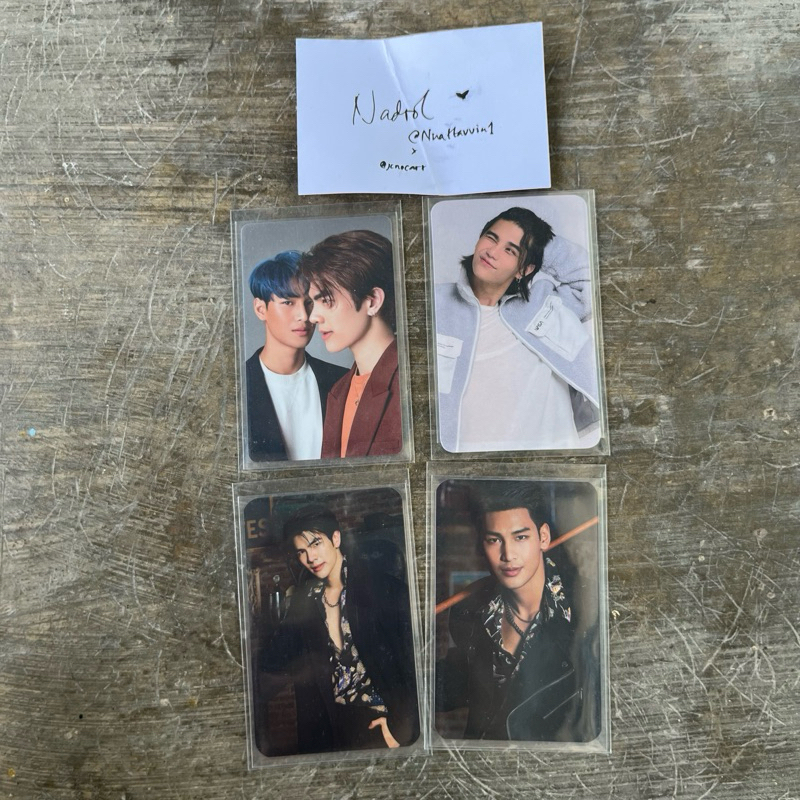 [READY BACA DESKRIPSI] Photocard KinnPorsche MileApo Farger Jeff Satur Mile Apo Magazine