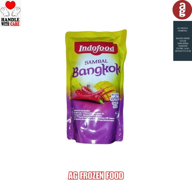 

Indofood Sambal Bangkok Sweet & Sour 1 kg