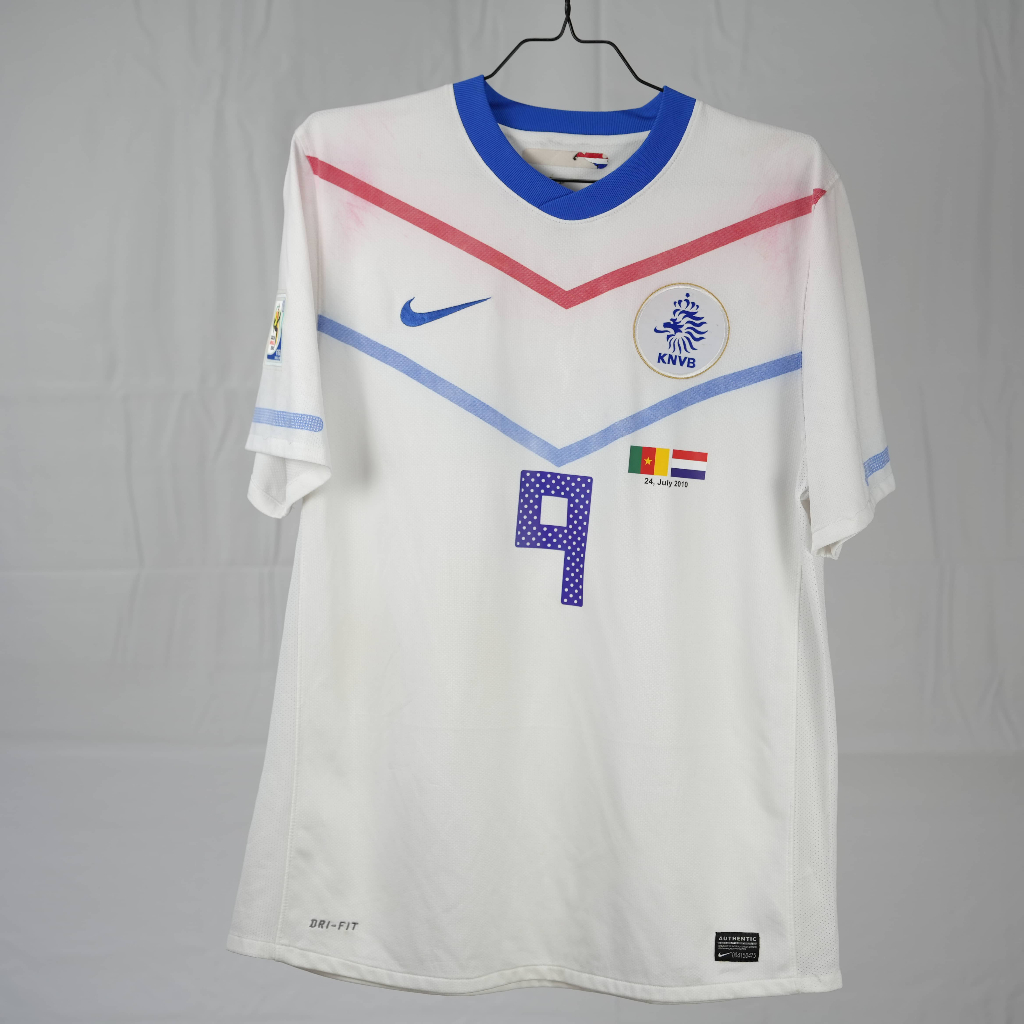 Jersey Belanda Away 2010 #V.PERSIE #9