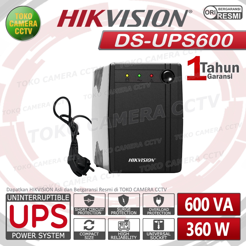 HIKVISION DS-UPS600 UPS CCTV 600VA 360W
