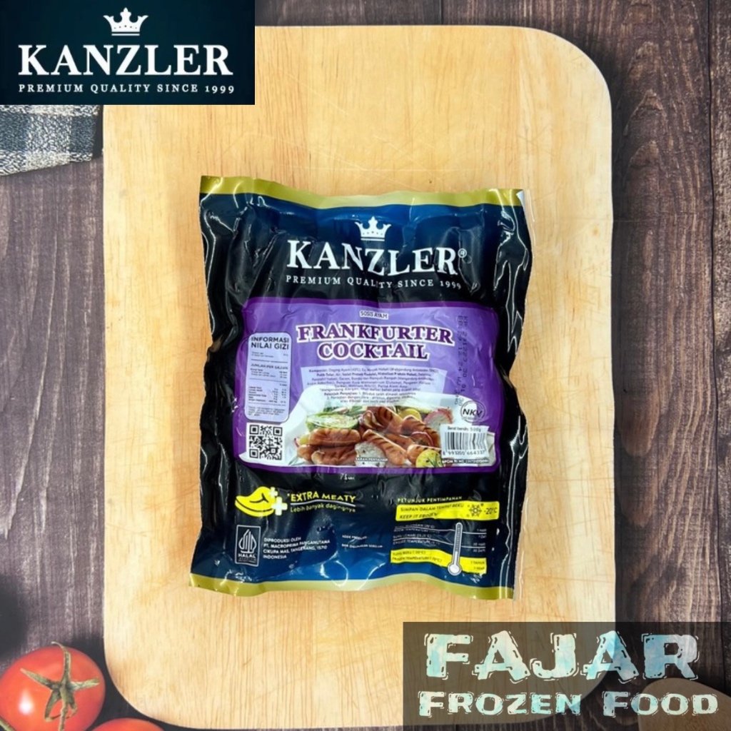 

KANZLER FRANK FURTER COCKTAIL 500GR | KANZLER SOSIS AYAM 500GR
