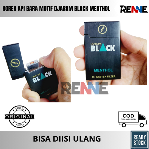 KOREK API BARA DJARUM BLACK MENTHOL