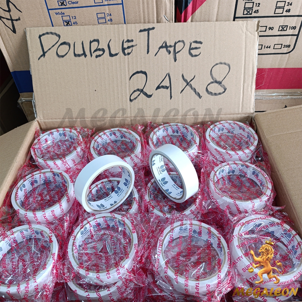 

Double Tape 24mm x 8 meter Double Tip Tissue MyTape (DUS)