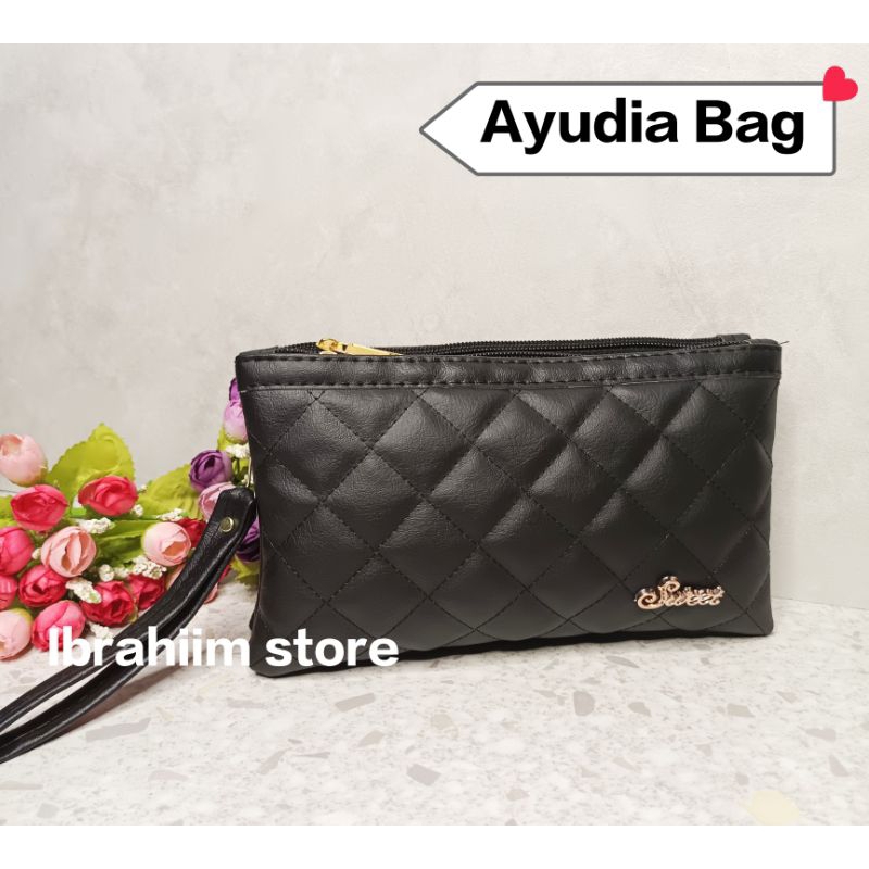 TAS WANITA SIMPLE - SLINGBAG AYUDIA TALI PANJANG DAN PENDEK - TAS WANITA KEKINIAN MURAH BERKUALITAS