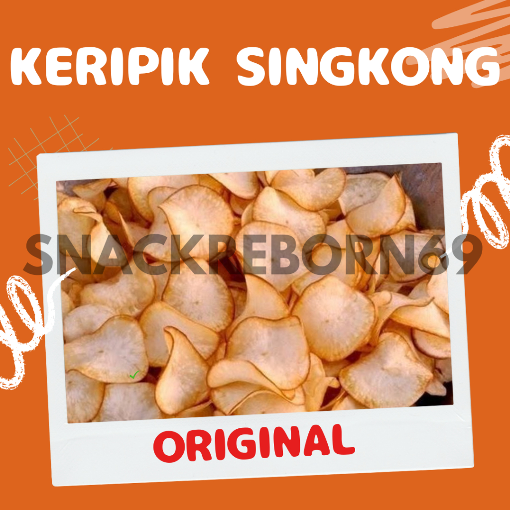 

Keripik Singkong Original 1 kg Termurah Terenak