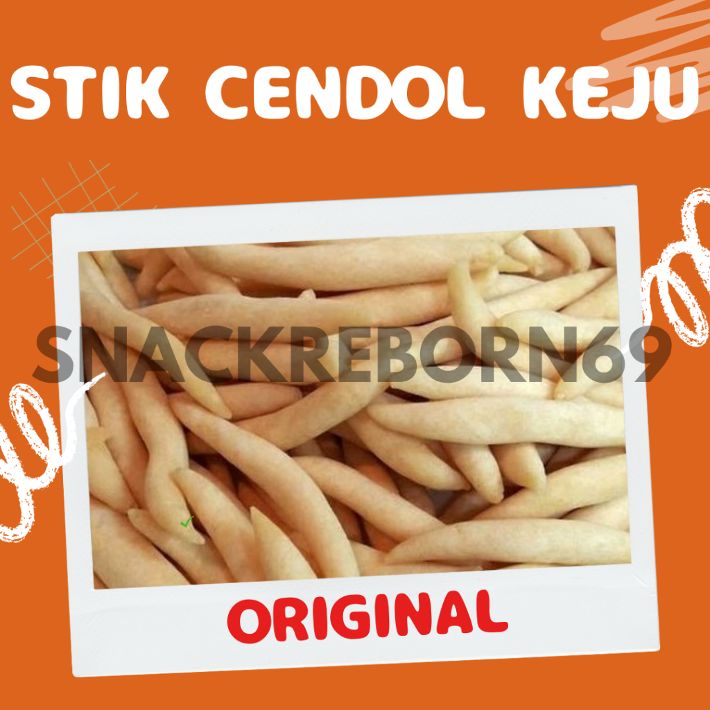 

Stik Cendol Keju Telur Gabus Original 250 gram Termurah Terenak