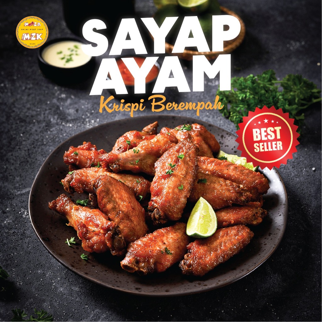 

Sayap Ayam Krispi Berempah