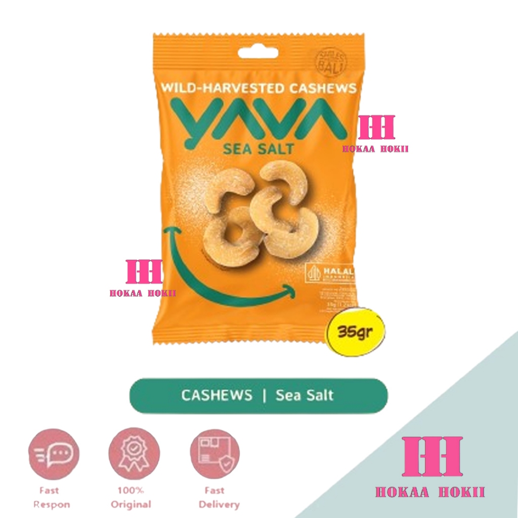 

Yava Cashew SeaSalt 35g - Kacang Mede