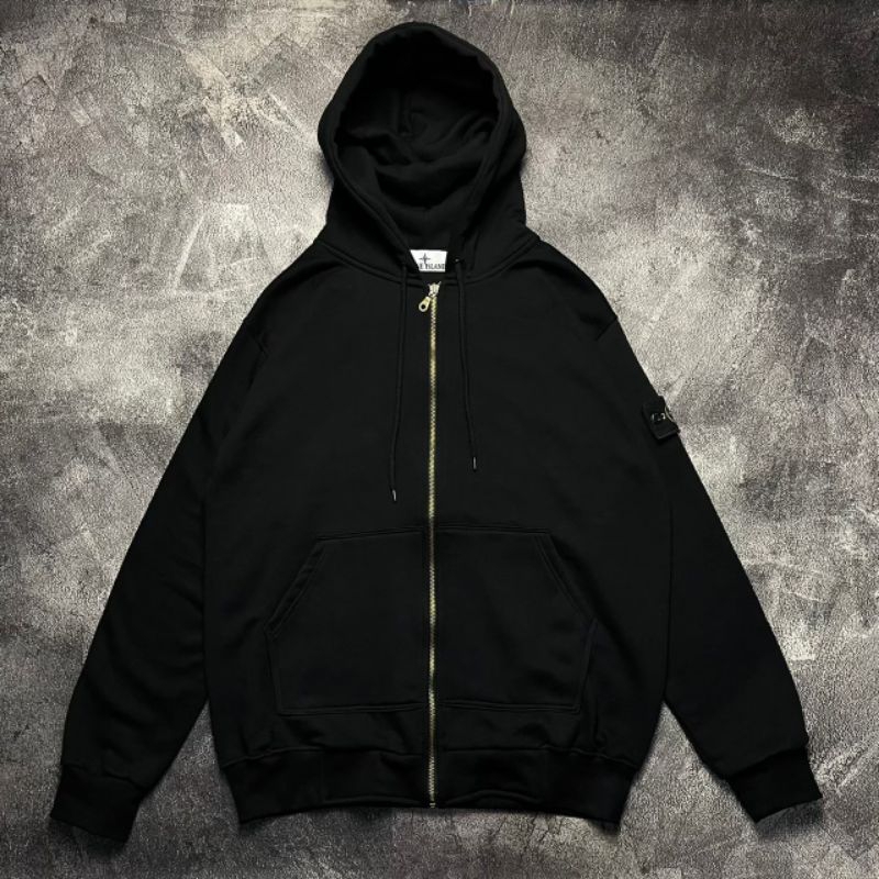 Zipper Hoodie Stone Island Super Premium