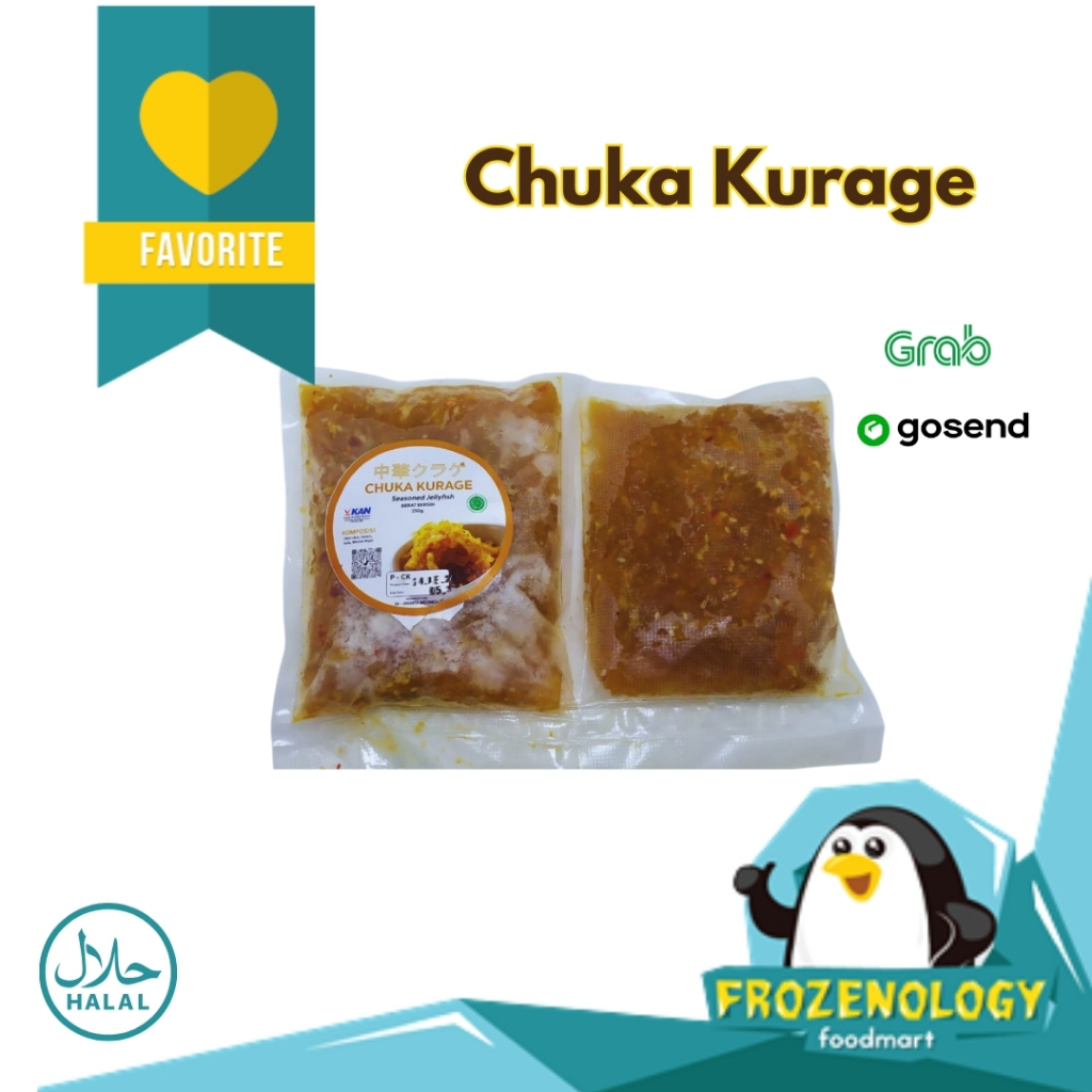 

Chuka Kurage 250gr | Salad Ubur-Ubur | Salad Jellyfish