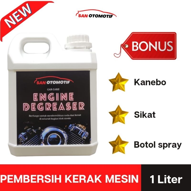 Engine Degreaser Pembersih Blok Mesin CVT Penghilang Kerak Oli Pada Motor Mobil Pembersih Mesin Moto