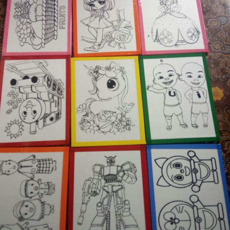 

styrofoam lukis paket 25 ukuran 33x5 x N7G7