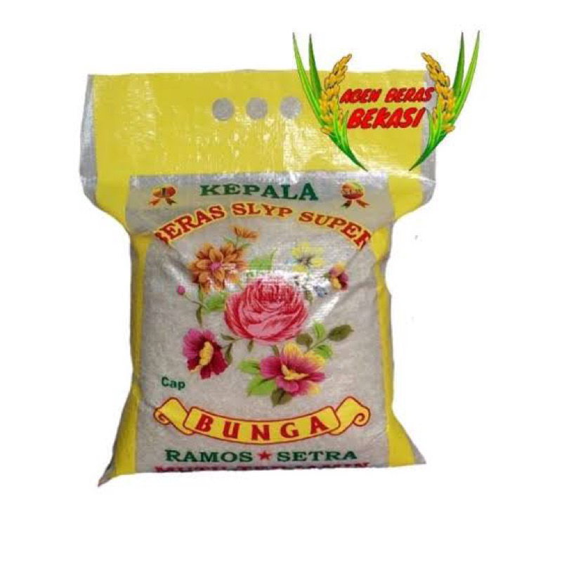 

Beras Setra Slyp Premium 5Kg Cap Bunga | Premium Ramos