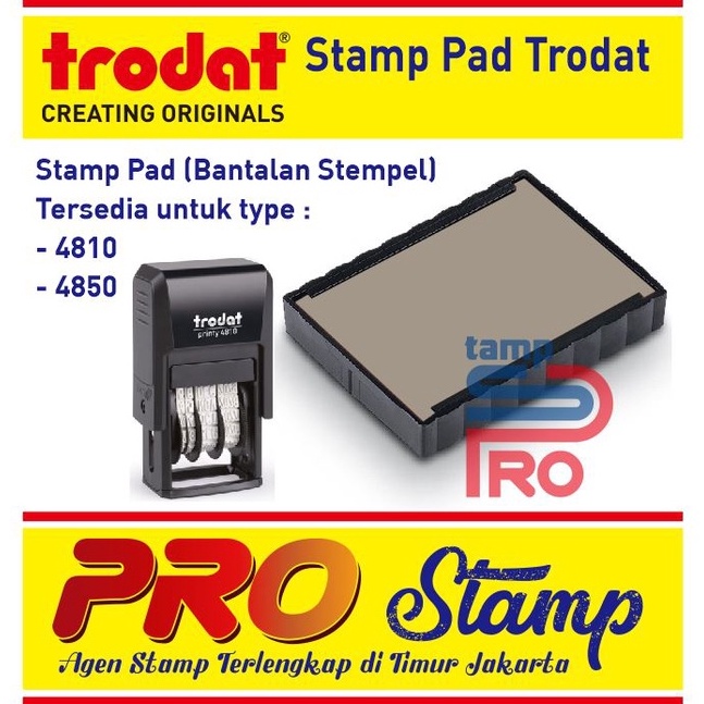 

Replacement Ink Pad Trodat 481 485 TANPA WARNA j I4A5