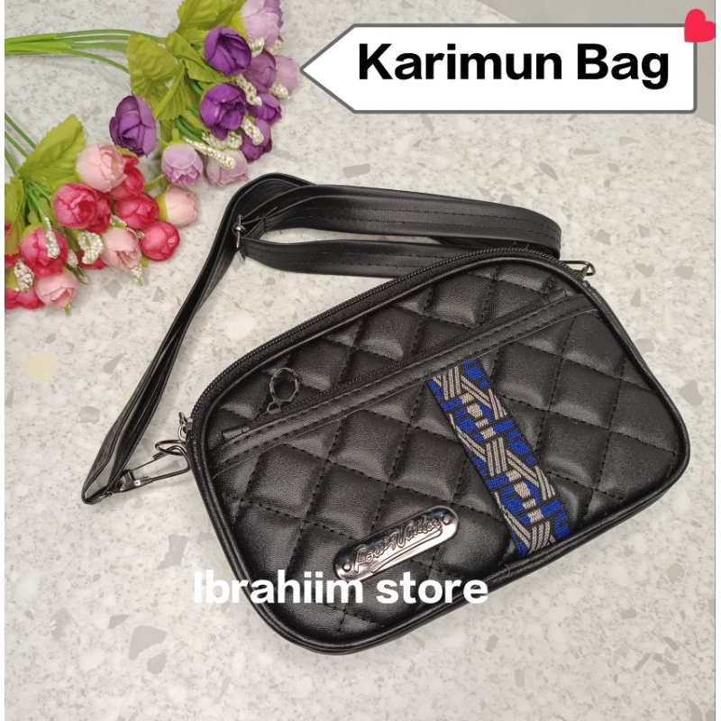 TAS WANITA UNIK - TAS WANITA LUCU - TAS WANITA KARIMUN SLING BAG MURAH