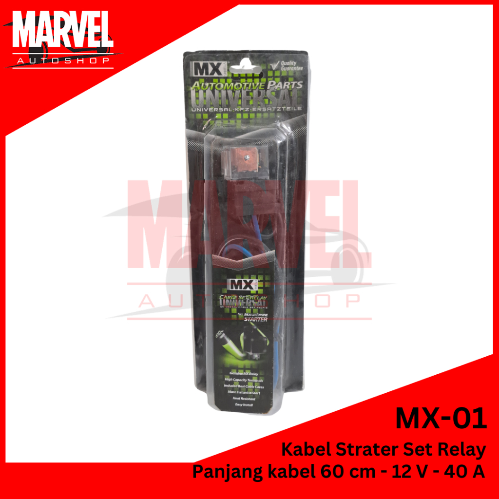 SET KABEL RELAY STATER MOBIL / RELAY CABLE STARTER MX / MX CABLE SET RELAY FOR MOTOR ENGINE STARTER