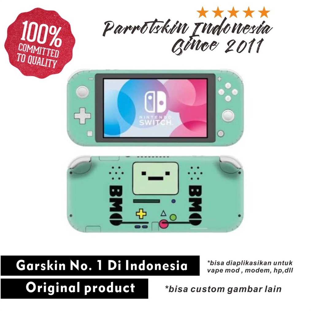 BIG SALE Garskin Skin Nintendo Switch Lite BMO adventure time anti gores