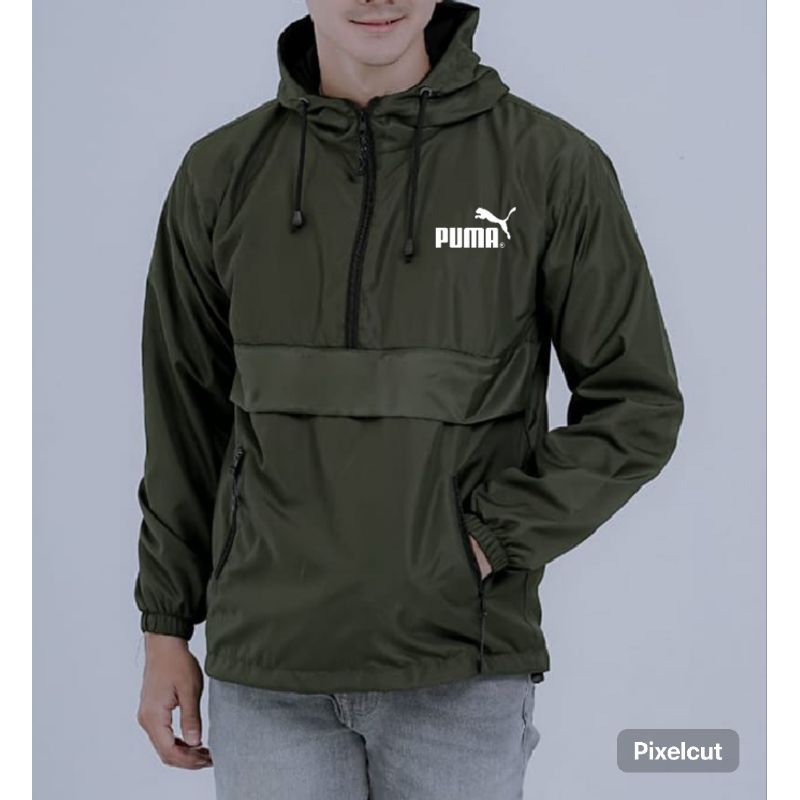 jaket kagol pria/wanita jaket kantong tengah