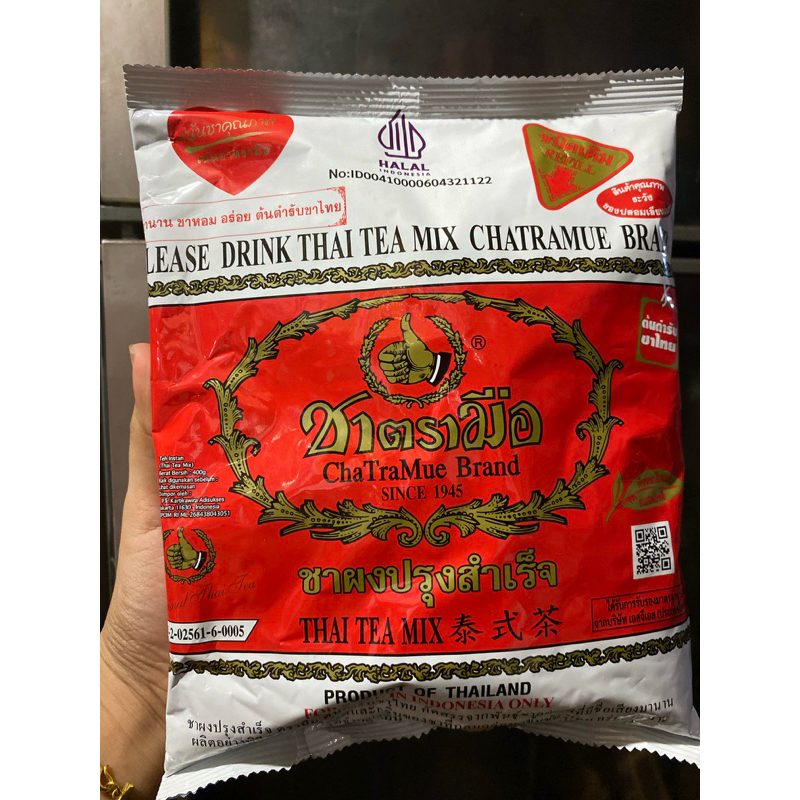 

Thai Tea mix Cha TraMue / Cha TraMue Thai Tea Mix 400 gr