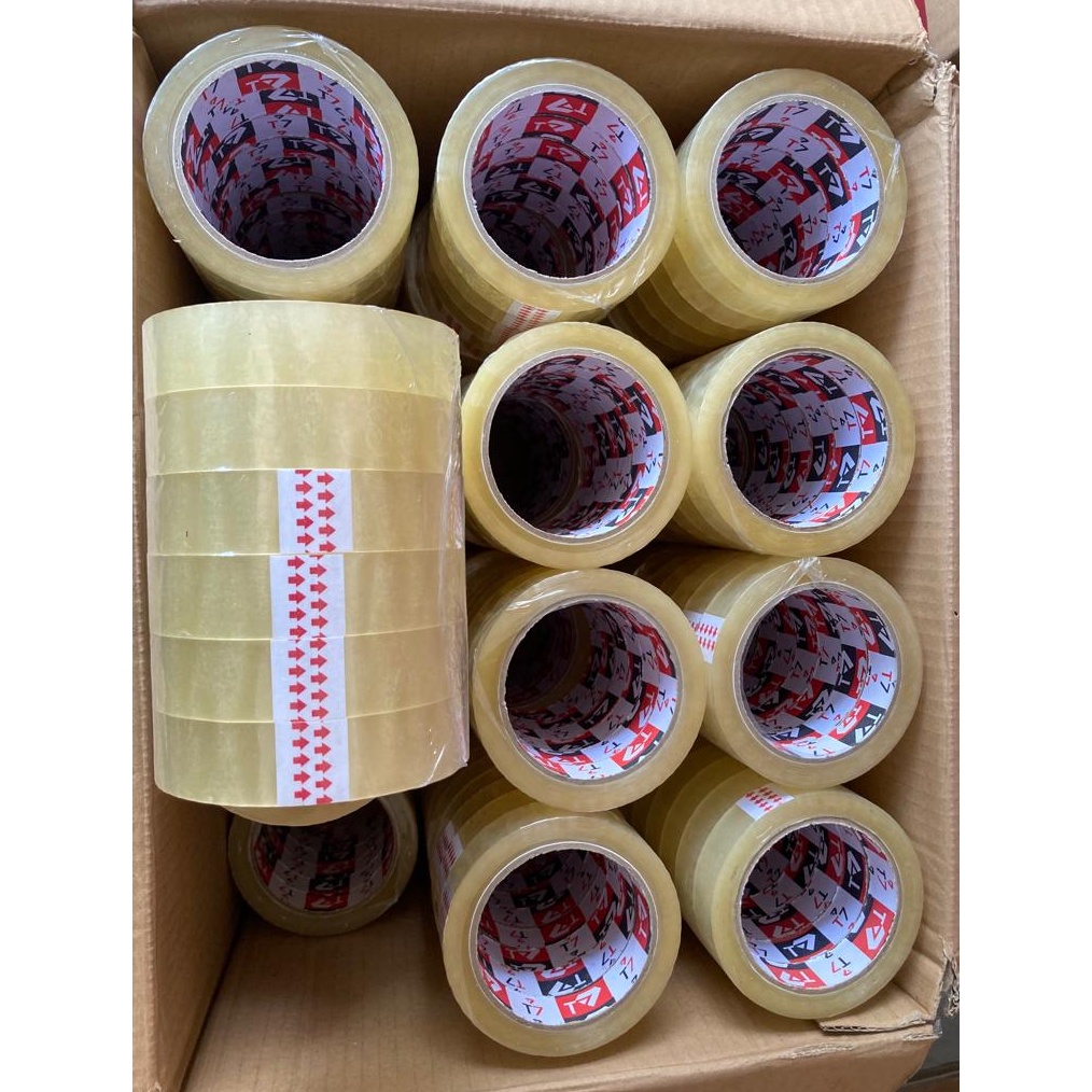 

isolasi selotip bening 24mm x 1 yard 1 dus t7 p B8H2