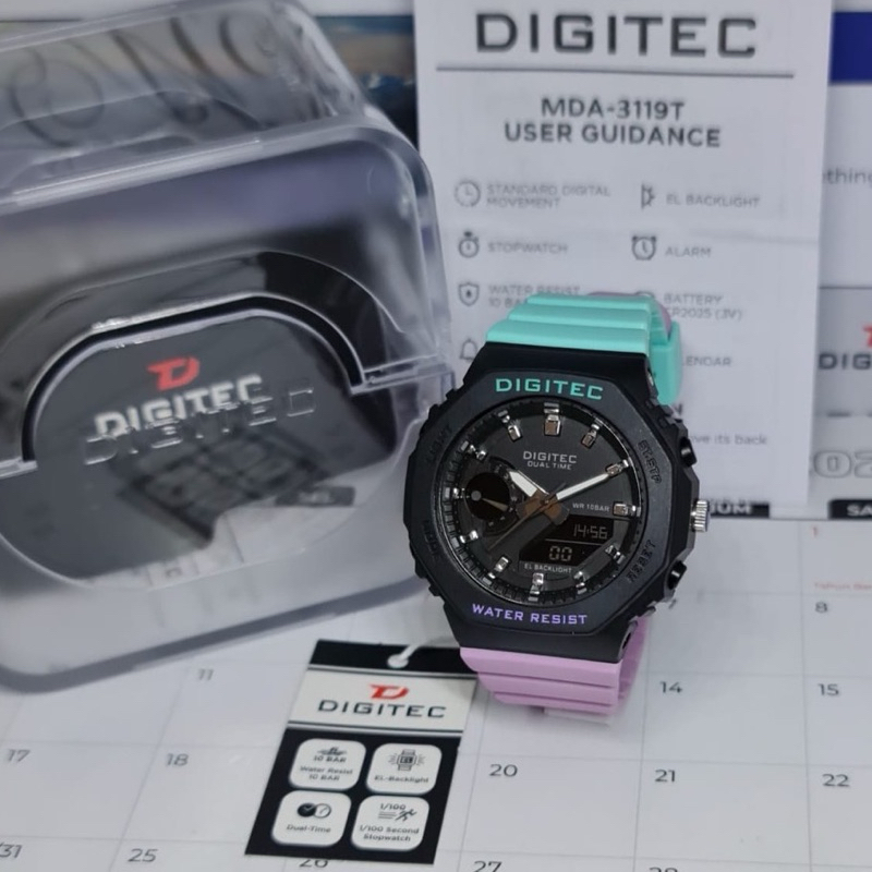 DIGITEC DA 3119 / DA-3119 / DA3119 Watch DG Jam Tangan ORIGINAL