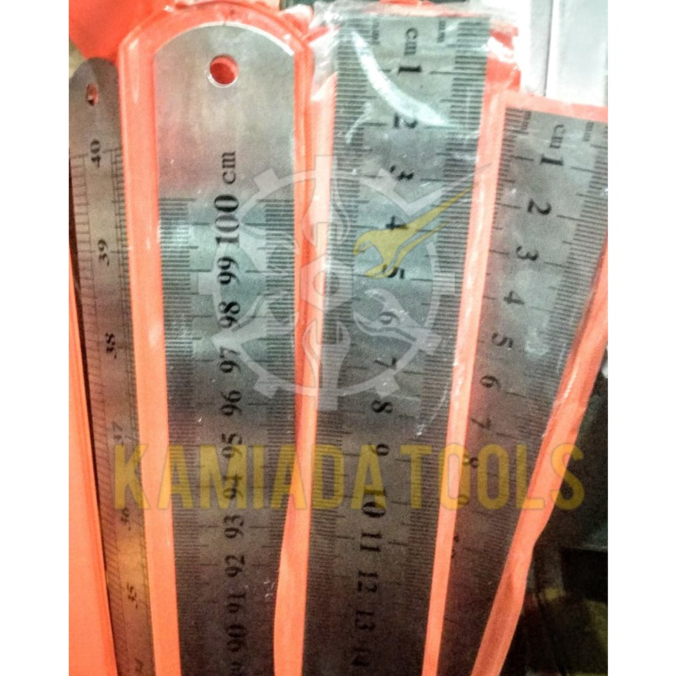 

Penggaris 1cm Penggaris 1 Meter Penggaris Besi Stainless Steel 1mtr j K7X6