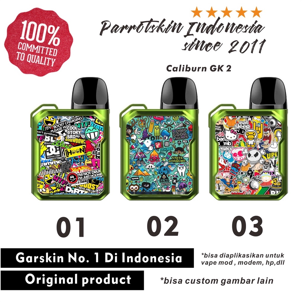 

WAH Stiker GK2 doodle bisa custom
