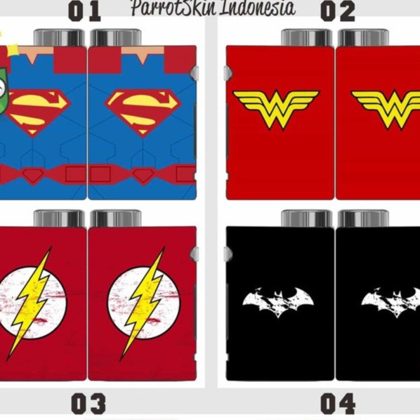 BONANZA Garskin Istick Pico Mini 75w DC Heroes