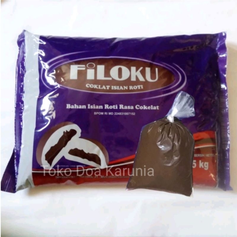 

SELAI COKLAT Filling FILOKU Repack 250gr