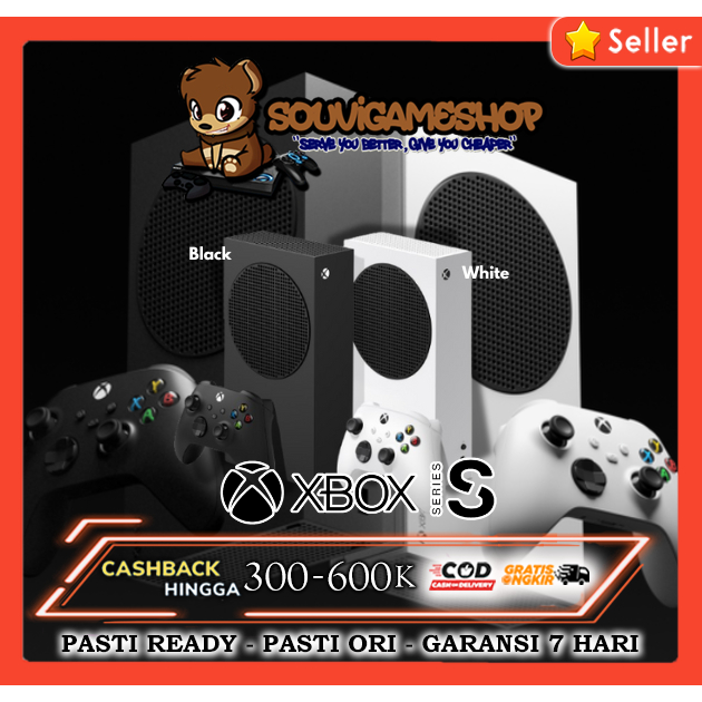 PROMO Xbox Series S Console 512GB Mesin XSS Microsoft XBOX Series S 1TB Seri S