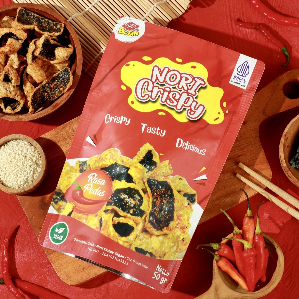 

Nori Crispy Rasa Pedas