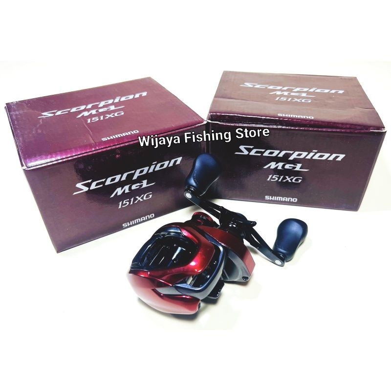 Reel Pancing BC Shimano Scorpion MGL 151 XG HANDLE KIRI