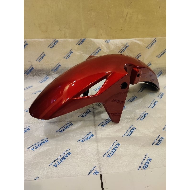 Slebor depan spakbor depan CB 150 R lama CBR 150 old warna meroon