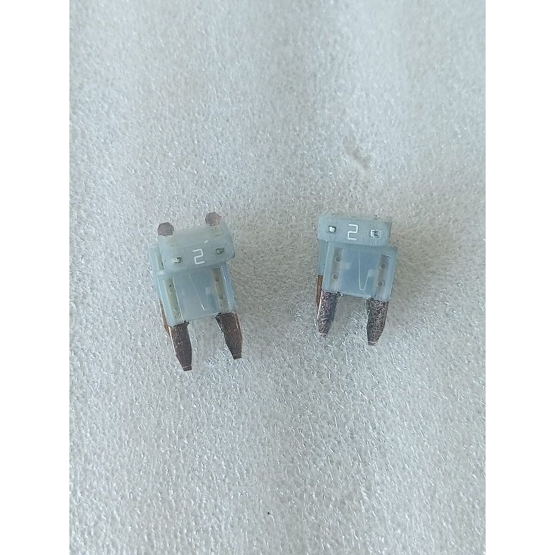 Original sikring, sekering tancap mini 2A motor dan mobil
