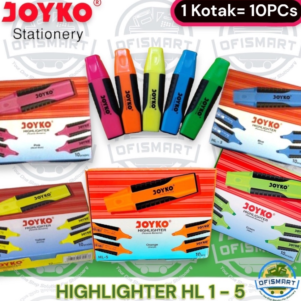 

Joyko Highlighter Penanda HL 1Ktk1PCs x LR4