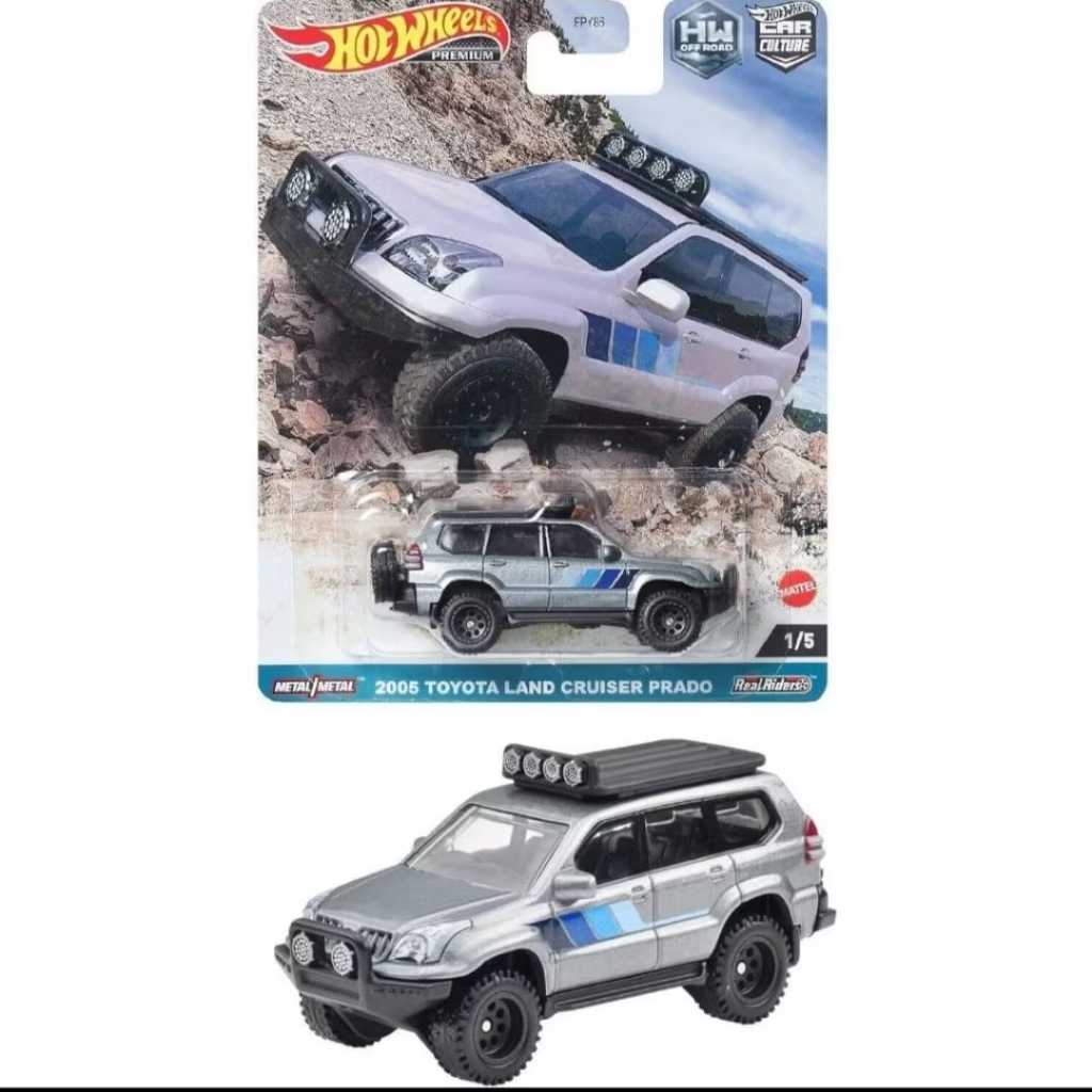 HOT WHEELS PREMIUM TOYOTA LAND CRUISER PRADO FREE PROTECTOR