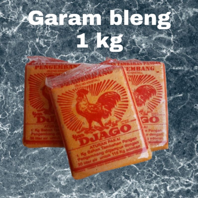 

pengnyal kerupuk / garam / bleng