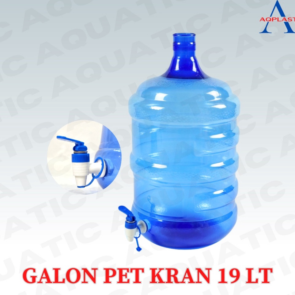 GALON PET KRAN 19 LITER  GALON AIR MINUM ISI ULANG d EC9