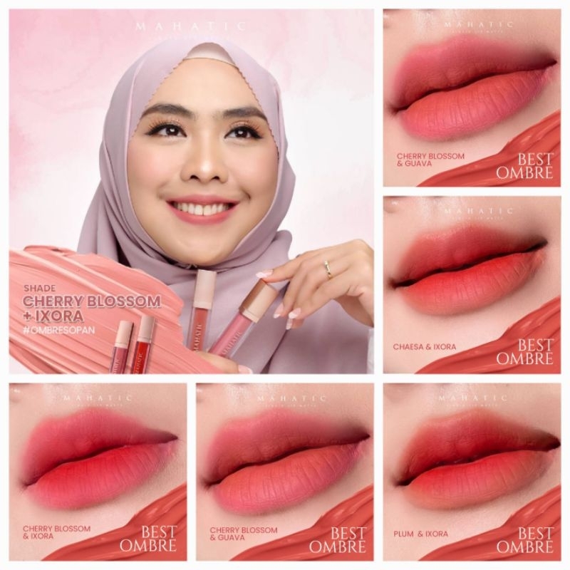 mahatic lipmatte by ustadzah oki setyanz dewi