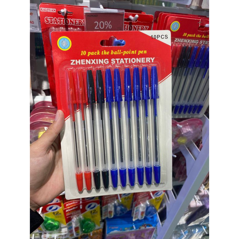 

Mumuso - Ballpoint Pen Colours isi 10pcs