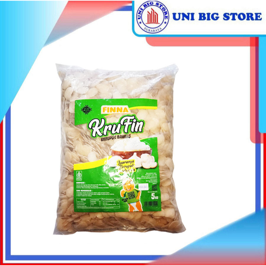 

Finna Krupuk Krucil KRUFIN Kerupuk Bawang 5 kg