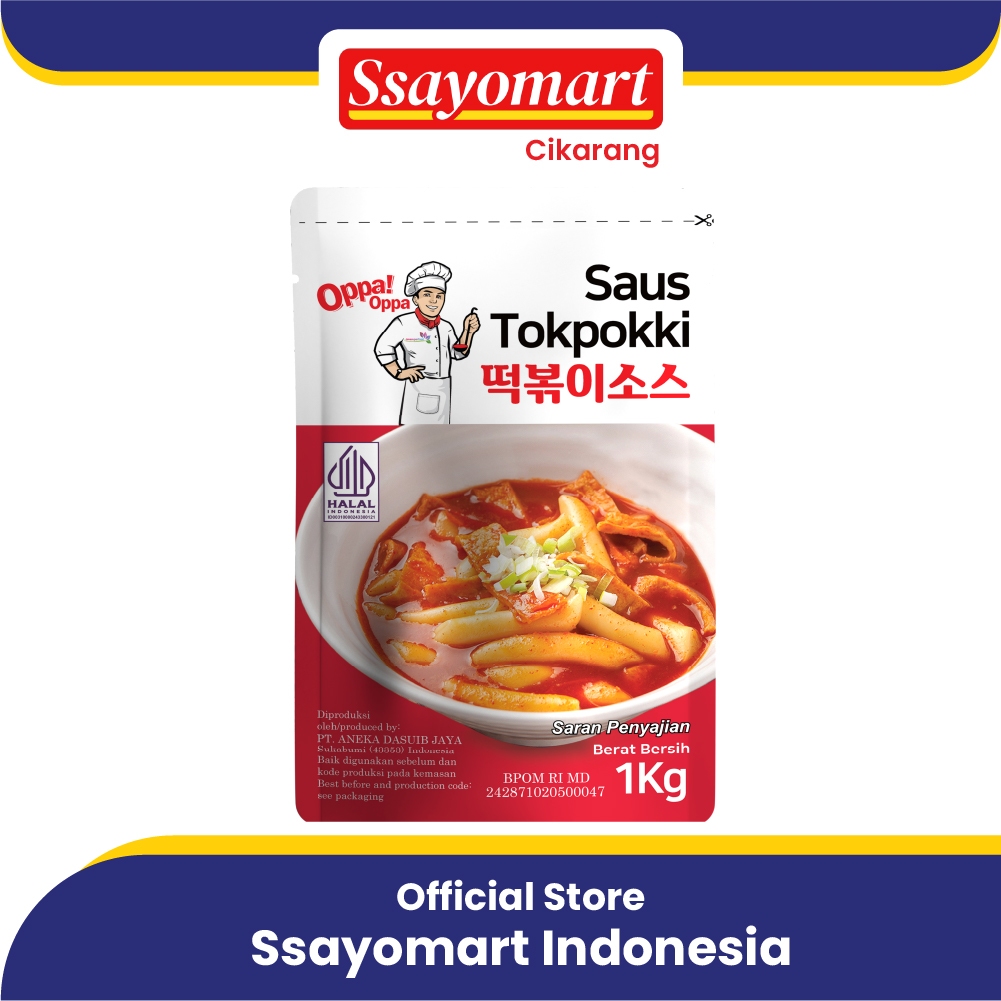 

Bumbu Saus Tokpoki topoki toppoki Tteokbokki tokpokki Odeng Fish Cake 1Kg