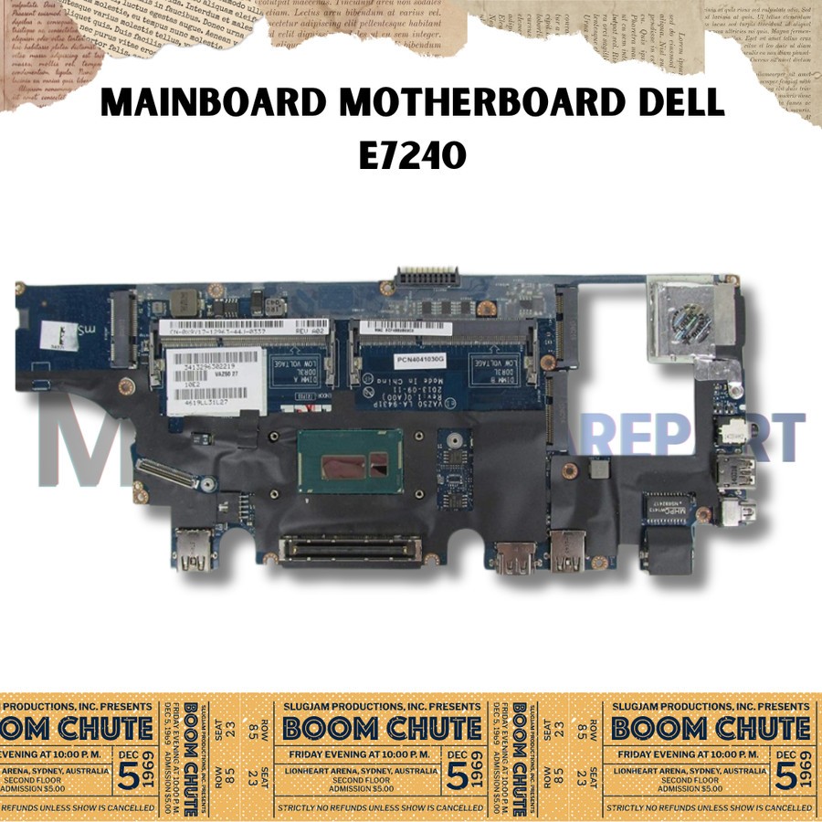 Mainboard Laptop Dell E7240 i5 gen 4 Seken Berkualitas