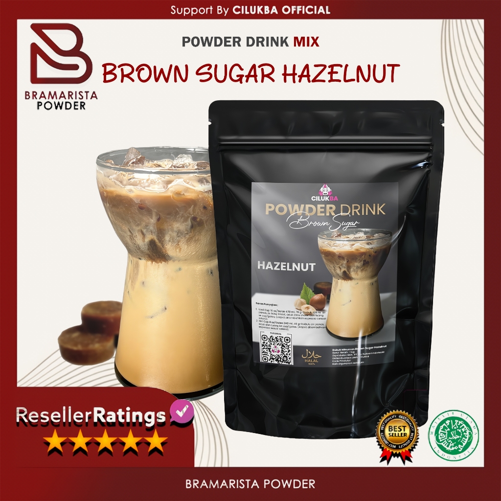 

Cilukba Bubuk Minuman Rasa Brown Sugar Hazelnut 1 kg