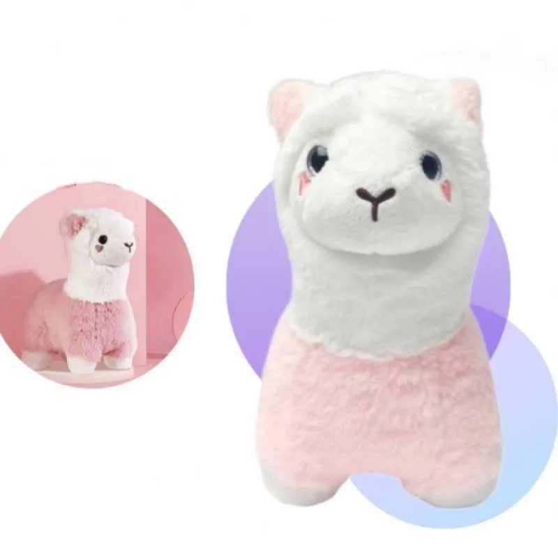 AWE - MINISO BONEKA BINATANG LAM PINK TOYS & GEMES TS3362 23CM BONEKA MINISO LUCU GIFT KADO -PINK